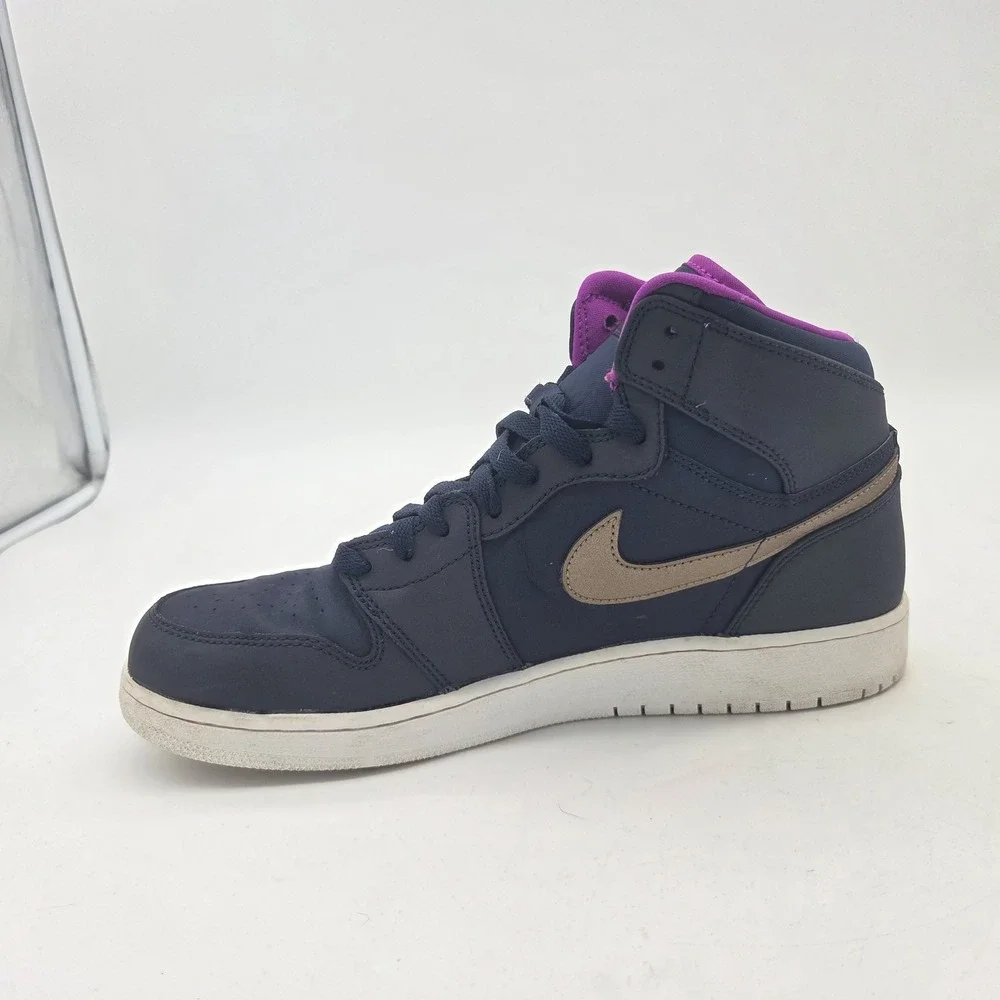 Nike Air Jordan 1 Retro Hi GS Maya Moore Blue Basketball Shoes 9.5Y
